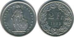 2 francs from Switzerland