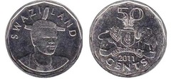 50 centavos (Mswati III) from Eswatini