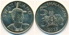 5 emalangeni (Mswati III) from Eswatini