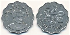 5 centavos (Mswati III) from Eswatini