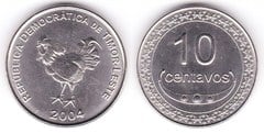 10 centavos from Timor-Leste
