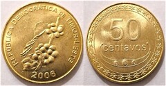 50 centavos from Timor-Leste