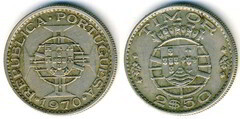 2,5 escudos from Timor Portuguese