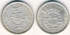 10 escudos from Timor Portuguese