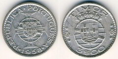3 escudos from Timor Portuguese