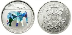 1.000 francs CFA (Elephant) from Togo