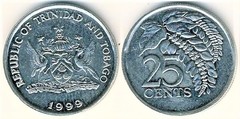 25 cents from Trinidad and Tobago