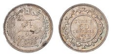 50 centimes from Tunisia