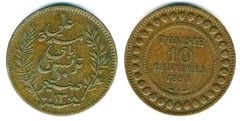 10 centimes from Tunisia