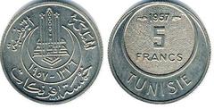 5 francs from Tunisia