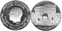 1 dinar (Arco de Diocleciano en Sufetula) from Tunisia