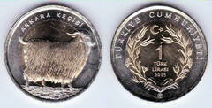 1 lira (Cabra Ankara) from Turkey