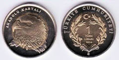 1 lira (Aguila de Anatolia) from Turkey