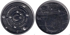 1 kuruş (Pluto) from Turkey