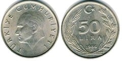 50 liras from Turkey