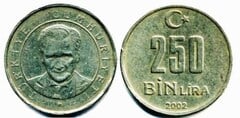 250 bin lira from Turkey