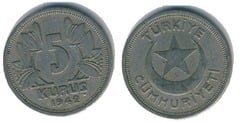 5 kuruş from Turkey