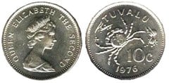 10 cents from Tuvalu