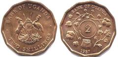 2 shillings from Uganda