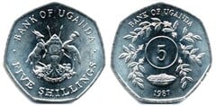 5 shillings from Uganda