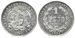1 peso from Uruguay