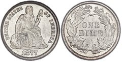 1 dime (Seated Liberty) from United States