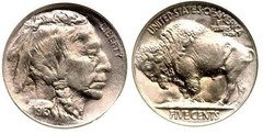 5 cents (Buffalo Nickel) from United States