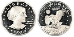 1 dollar (Susan B. Anthony Dollar) from United States