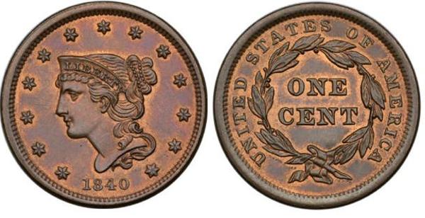 Photo of 1 cent (Braided Hair cent)