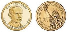1 dollar (Presidentes de los EEUU - Calvin Coolidge) from USA