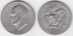 1 dollar (Eisenhower Dollar) (KM# A203) from United States