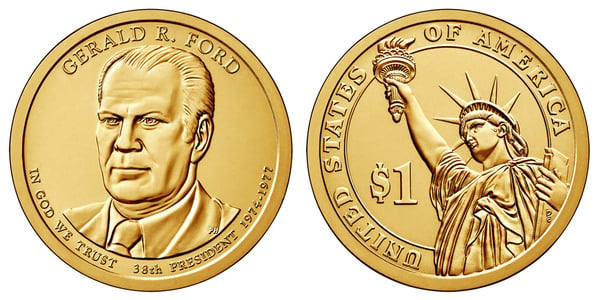 Photo of 1 dollar (Presidentes de los EEUU - Gerald R. Ford)