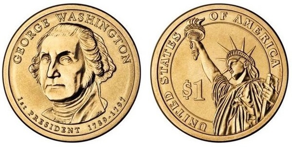 Photo of 1 dollar (Presidentes de los EEUU - George Washington)