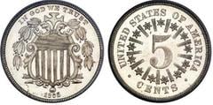 5 cents (Union Shield) from United States