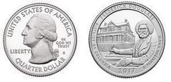 1/4 dollar (America The Beautiful - Frederick Douglass) from United States