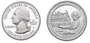 Photo of 1/4 dollar (America The Beautiful - Frederick Douglass)