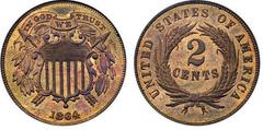 2 cents (Union Shield) from USA
