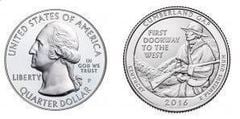 1/4 dollar (America The Beautiful - Cumberland Gap National Historical Park) from United States