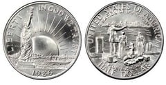 50 cents (Estatua de la Libertad) from United States