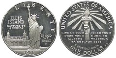 1 dollar (Statue of Liberty Centennial) from United States
