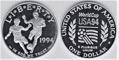 1 dollar (Campeonato Mundial de Fútbol USA) from USA