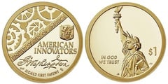 1 dollar (Innovation - First US patent) from United States
