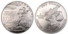 1 dollar (Memorial de la Guerra de Corea) from United States