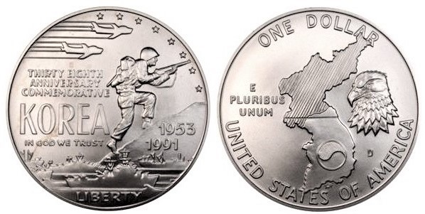 Photo of 1 dollar (Memorial de la Guerra de Corea)