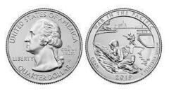 1/4 dollar (Parque Histórico Nacional Guerra del Pacífico, Guam) from United States