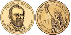 1 dollar (Presidentes de los EEUU - Ulysses S. Grant) from United States