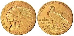 5 dollars (Indian Head-Half Eagle) from USA