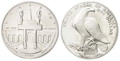 1 dollar (XXIII Juegos Olímpicos-Los Ángeles 1984) from United States