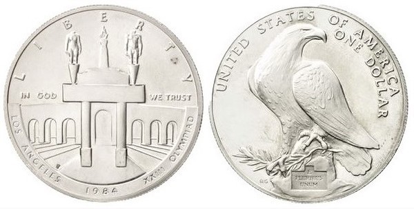 Photo of 1 dollar (XXIII Juegos Olímpicos-Los Ángeles 1984)
