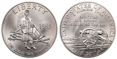 50 cents (Campo de Batalla de la Guerra Civil) from United States
